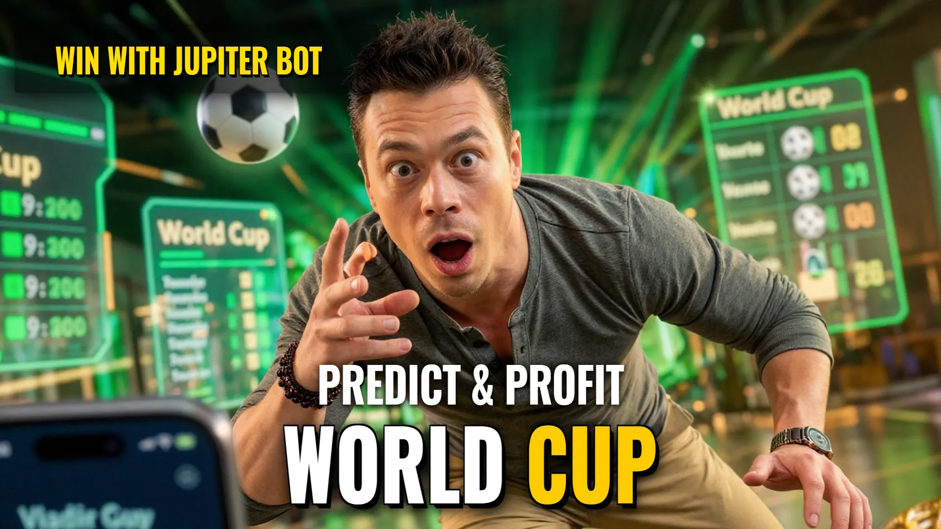 Earning Guide: Jupiter Predict Bot - World Cup Prediction