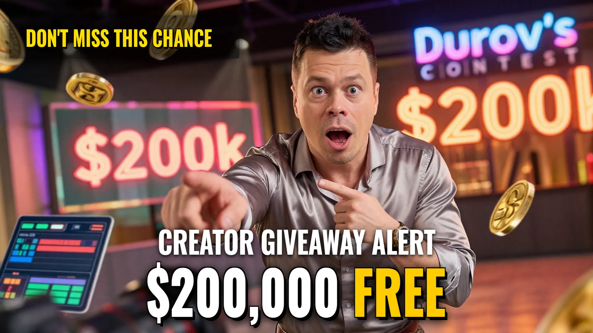 Durov's OFF Contest — $200k Video Content Distribution Campaign
