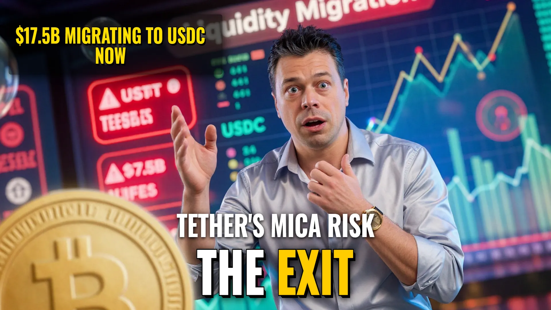 Tether's MiCA Non-Compliance — Regulatory Liquidity Migration