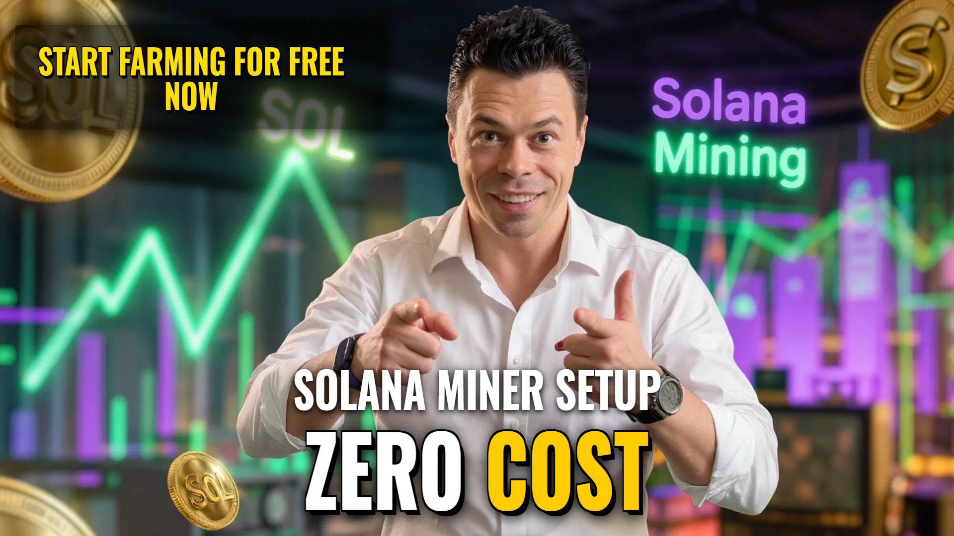 Solana Mining Project — Zero-Cost SOL Farmer Setup Guide