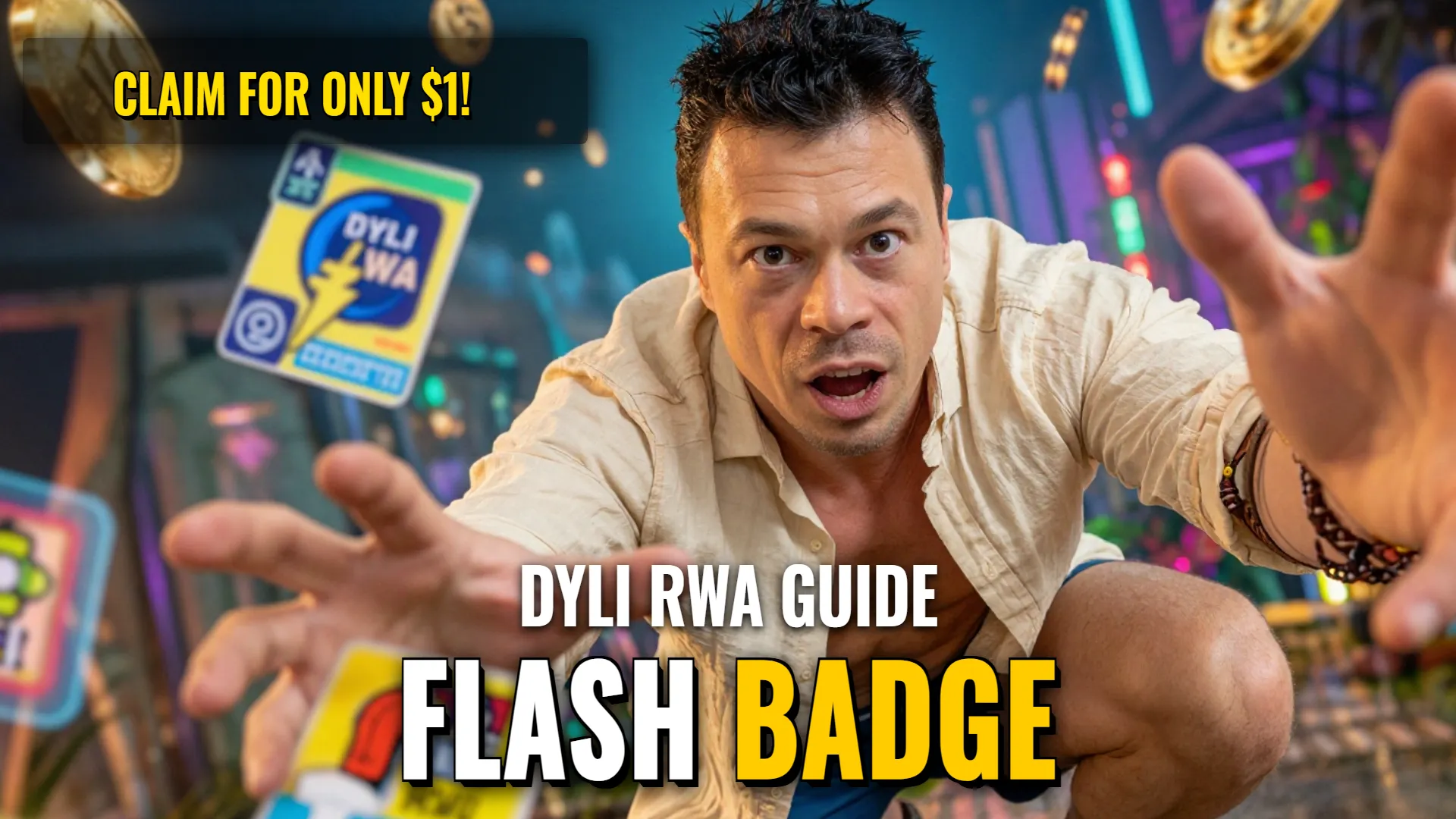 Abstract — DYLI RWA Flash Badge Claim Guide