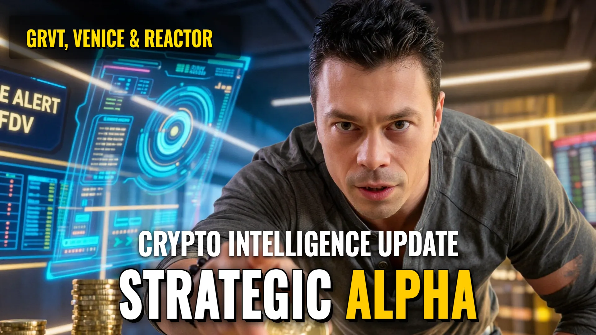 GRVT / Venice AI / Reactor — Strategic Alpha Report