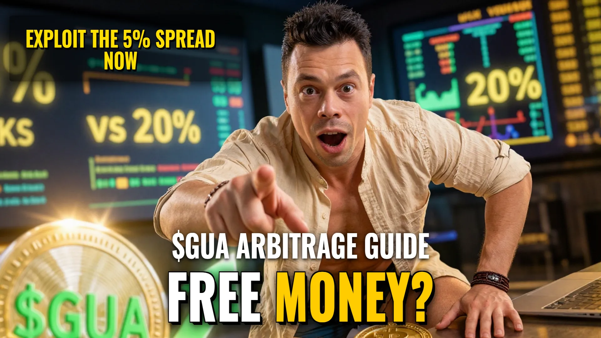 Earning Guide: BNB Gem Arbitrage ($GUA)