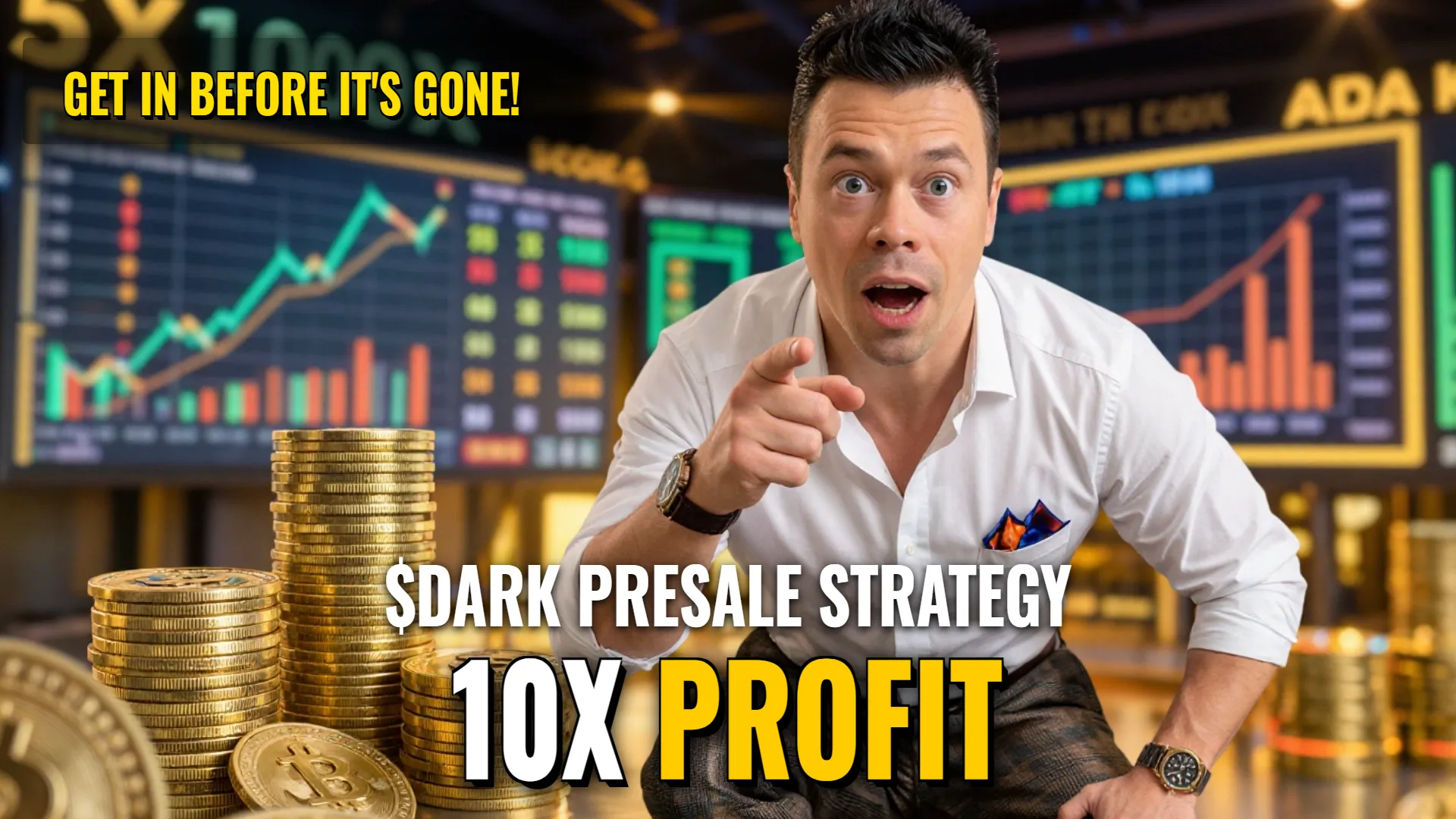 Earning Guide: $DARK Presale via CUP MARKET