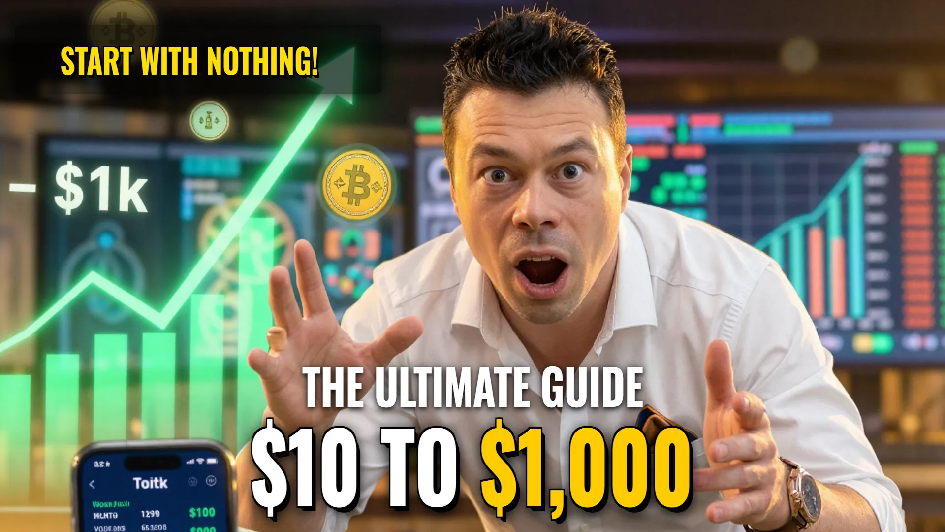 Earning Guide: Captain's $10 to $1k Growth Challenge