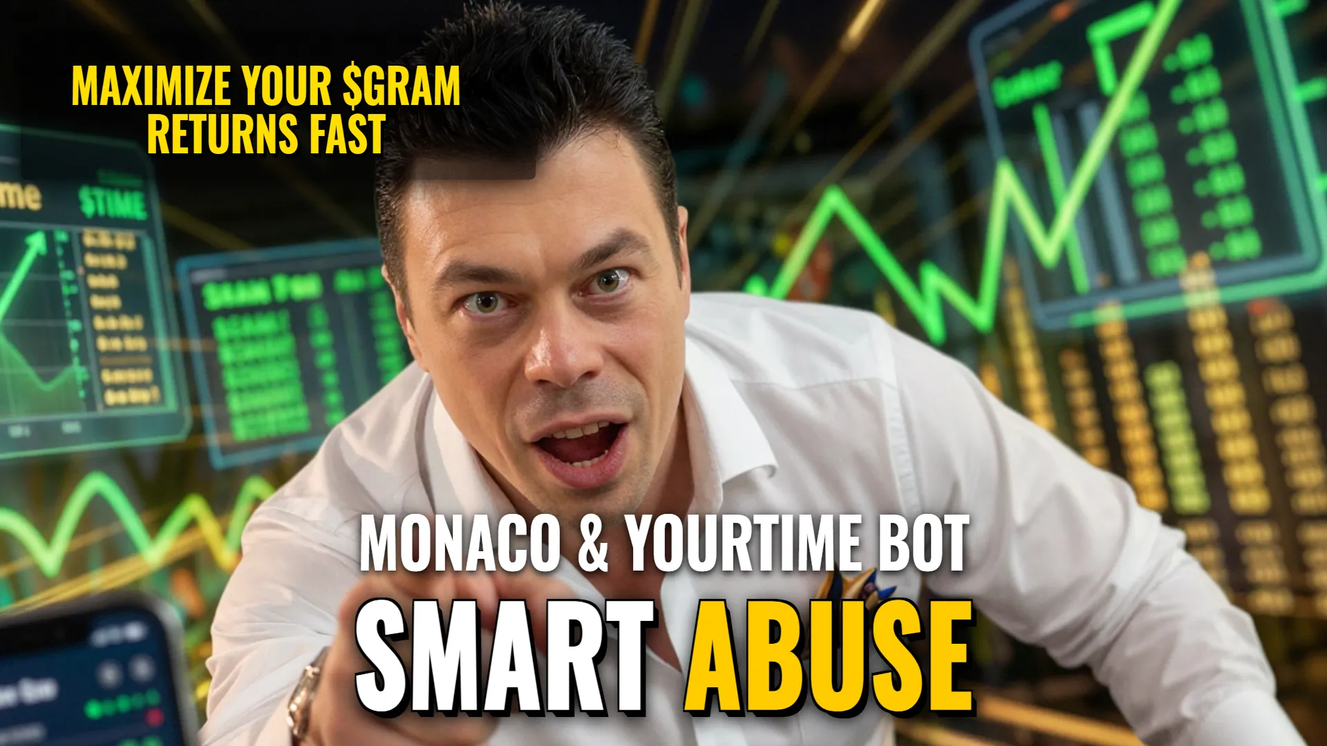 Monaco DEX Testnet — Volume Farming & YourTime Bot $GRAM/$TIME Smart Abuse Guide