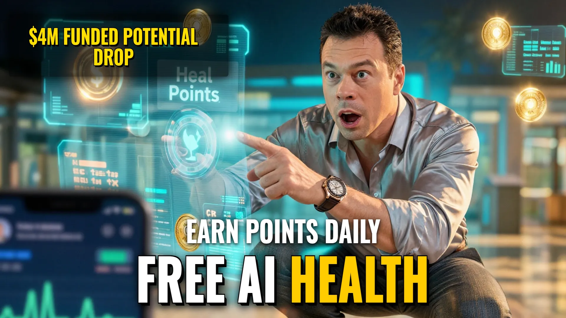 Savior of Health — AI Health Platform Points Farming Guide