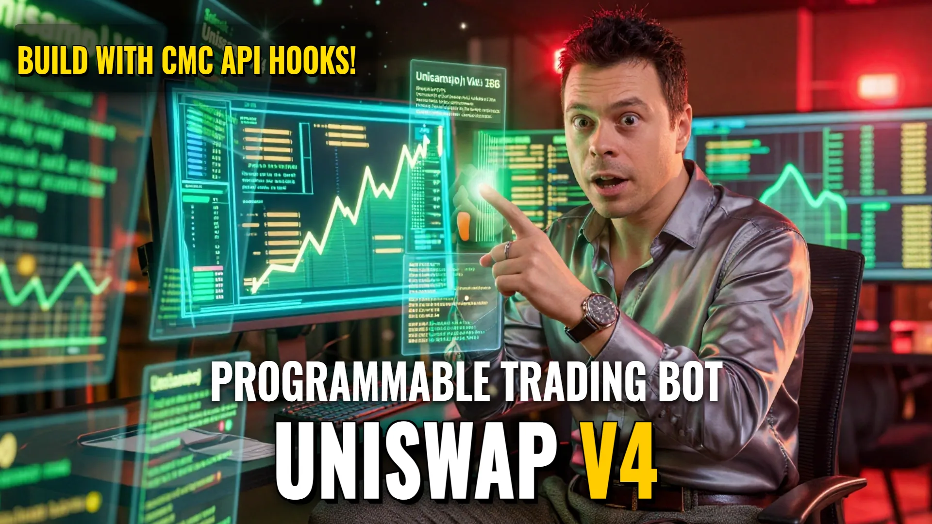 Dev: Build a Uniswap V4 Hooks Trading Bot using CMC API/Uniswap