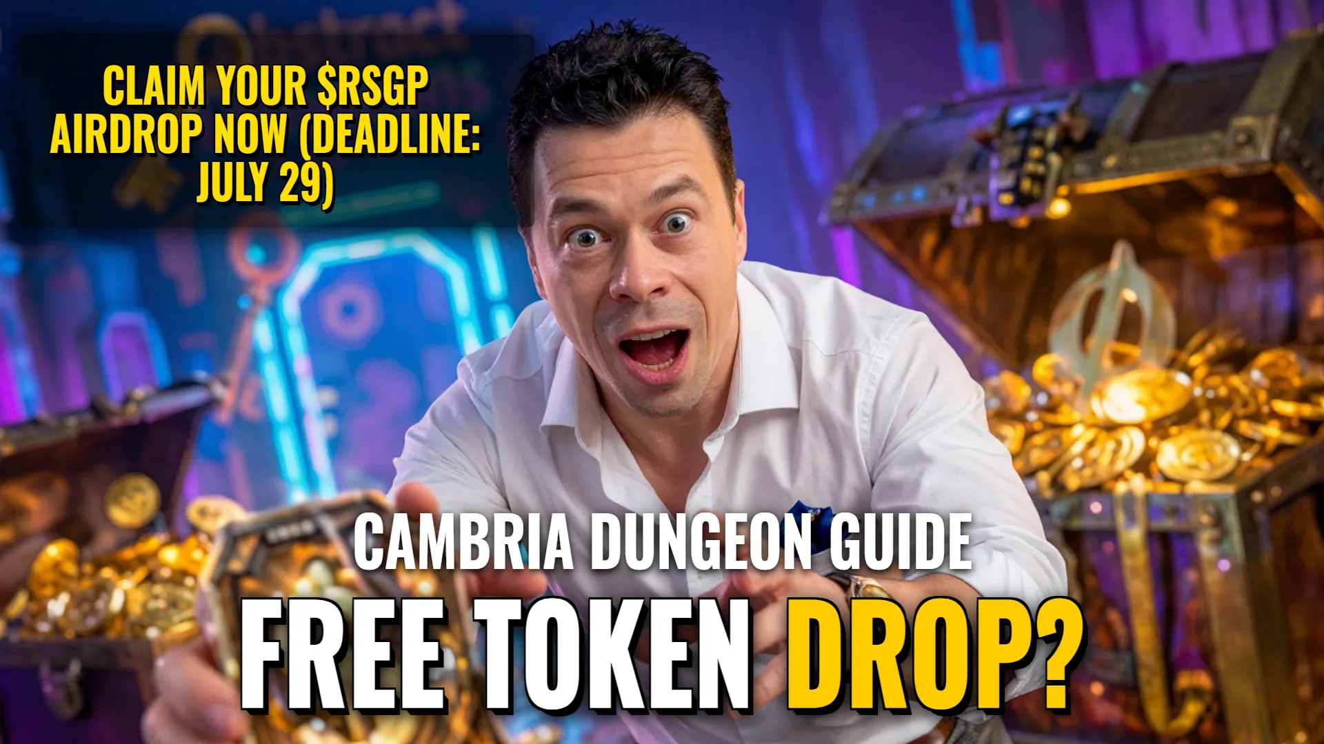 Abstract/Cambria — Dungeons Badge Claiming & $RSGP Genesis Airdrop Guide