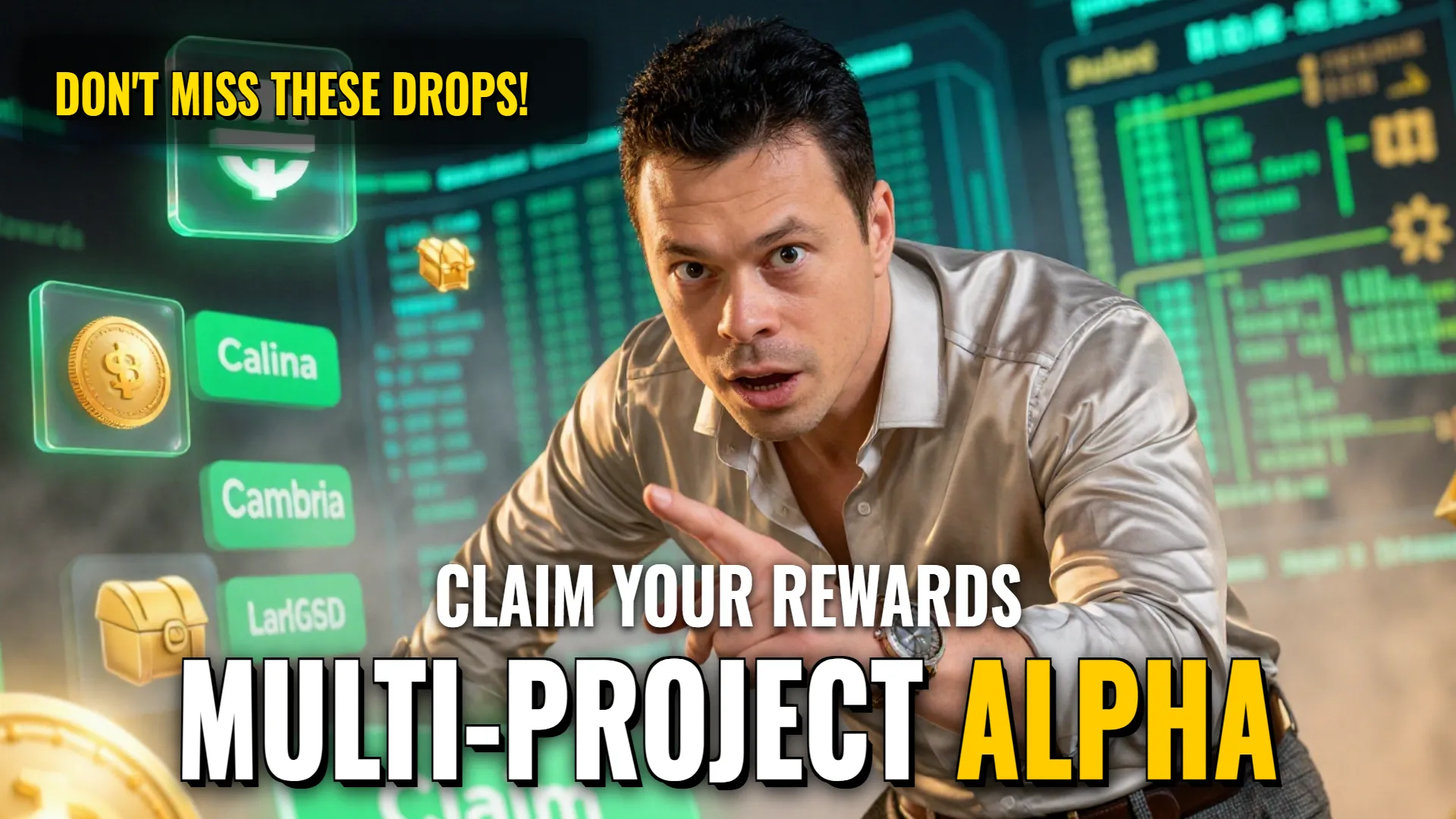 Multi-Project Alpha Guide — Grass Claiming/Robinhood Ecosystem Drop / Cambria Loot Chests
