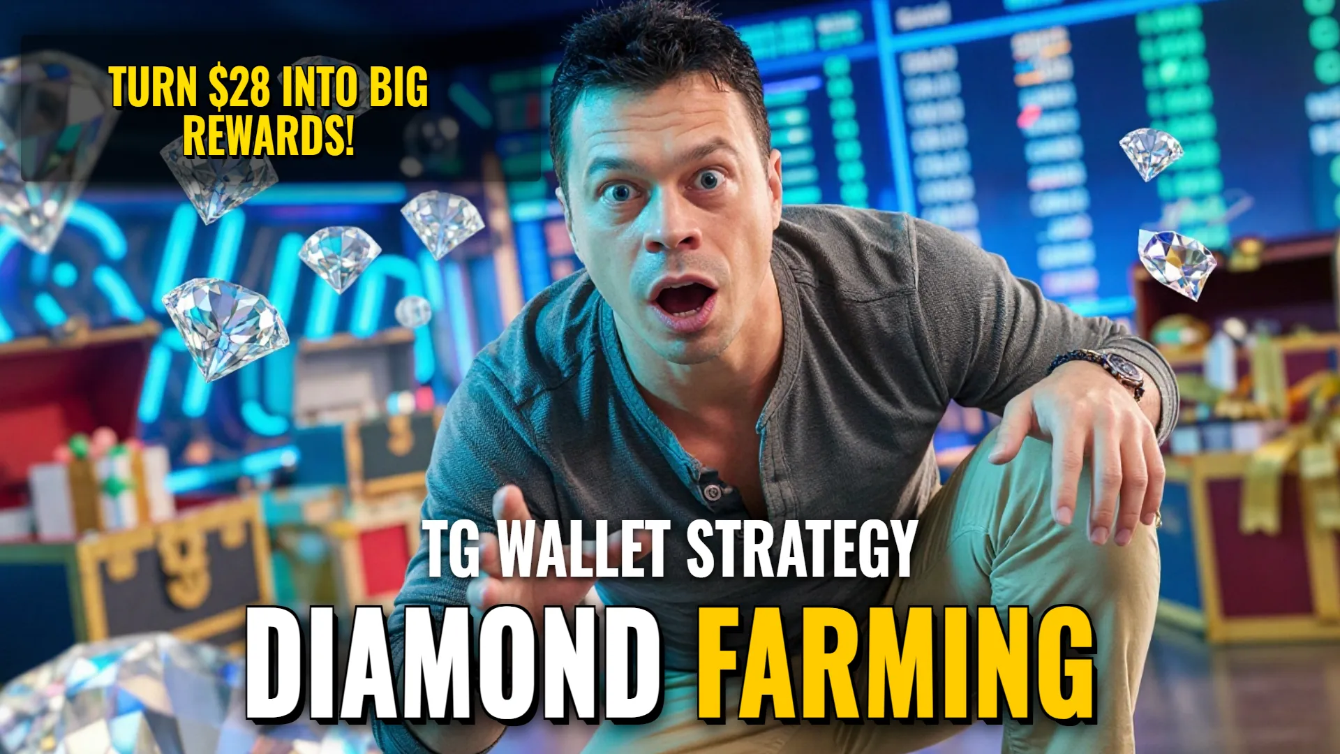 Earning Guide: TG Wallet Diamond Farming