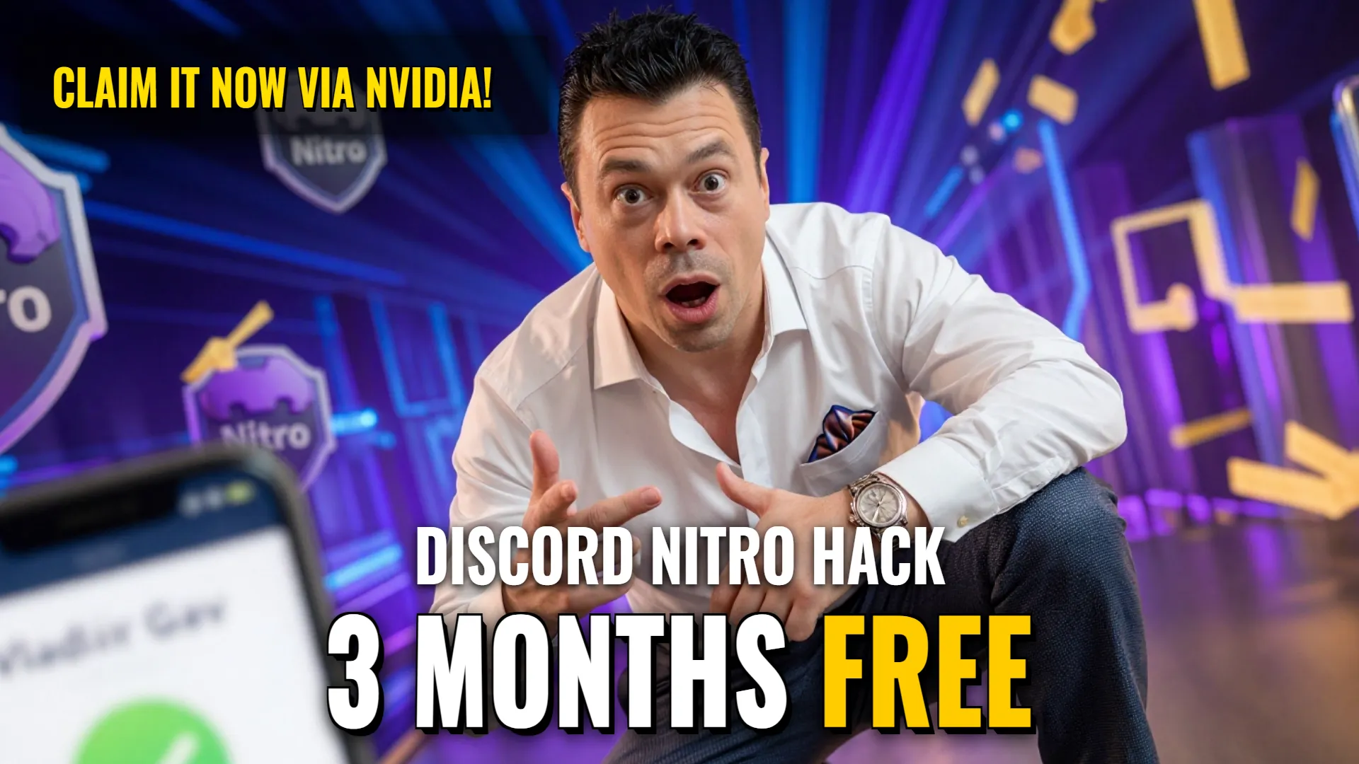 Discord Nitro — 3 Months Free via Nvidia App | Arbitrage/Sybil Opportunity