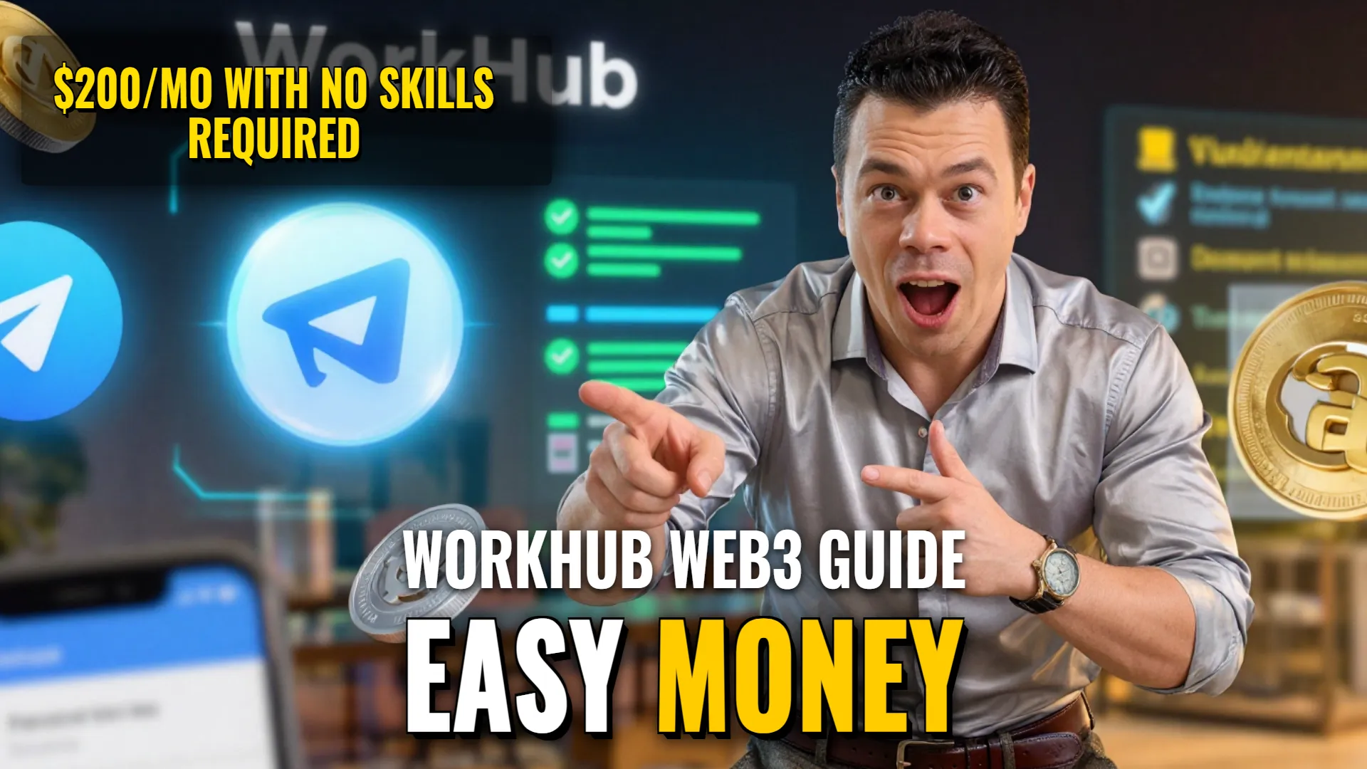 Earning Guide: WorkHub Web3 Job Marketplace