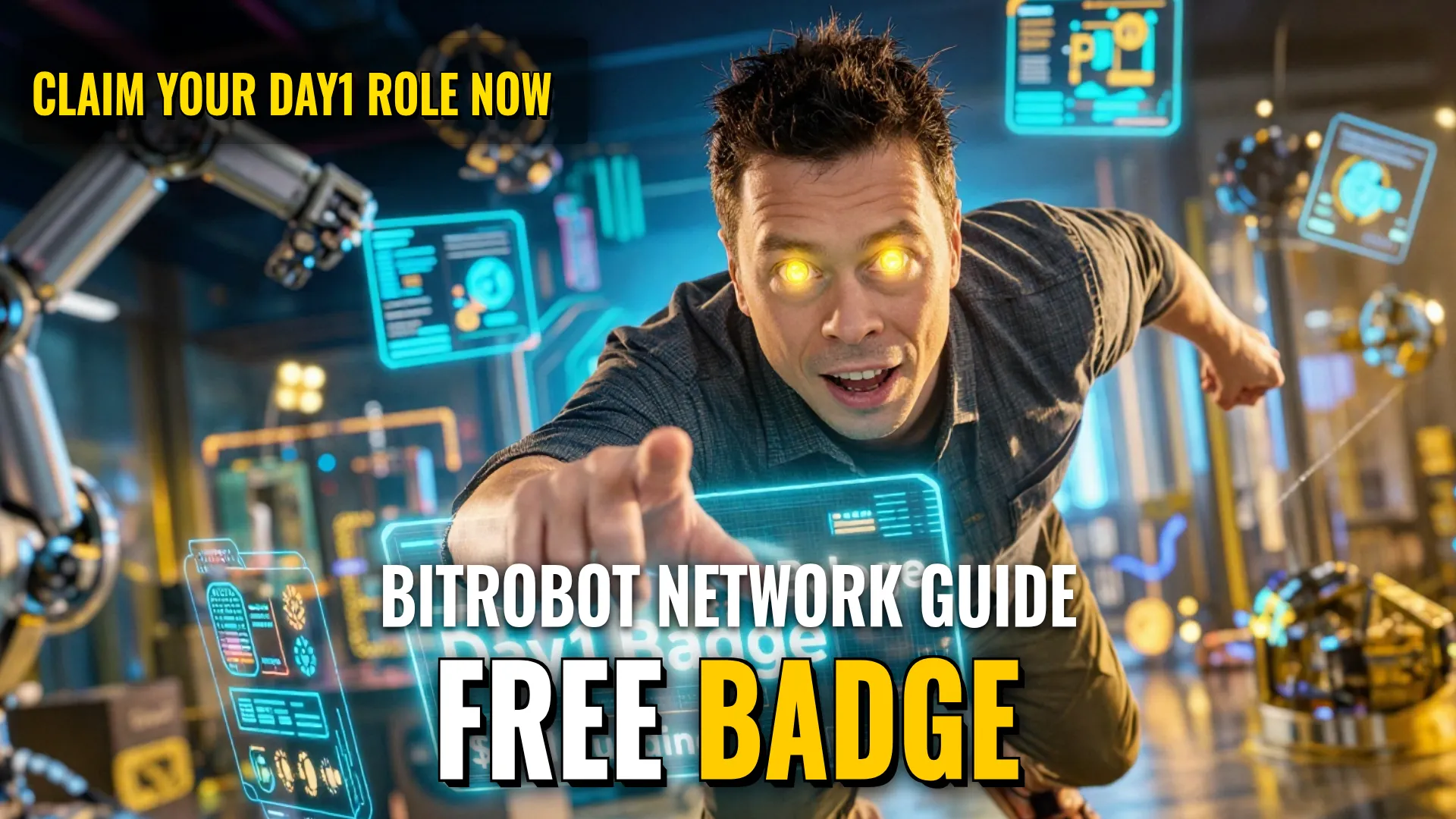 BitRobot Network — Open Robotics Lab Registration & Day1 Badge Guide