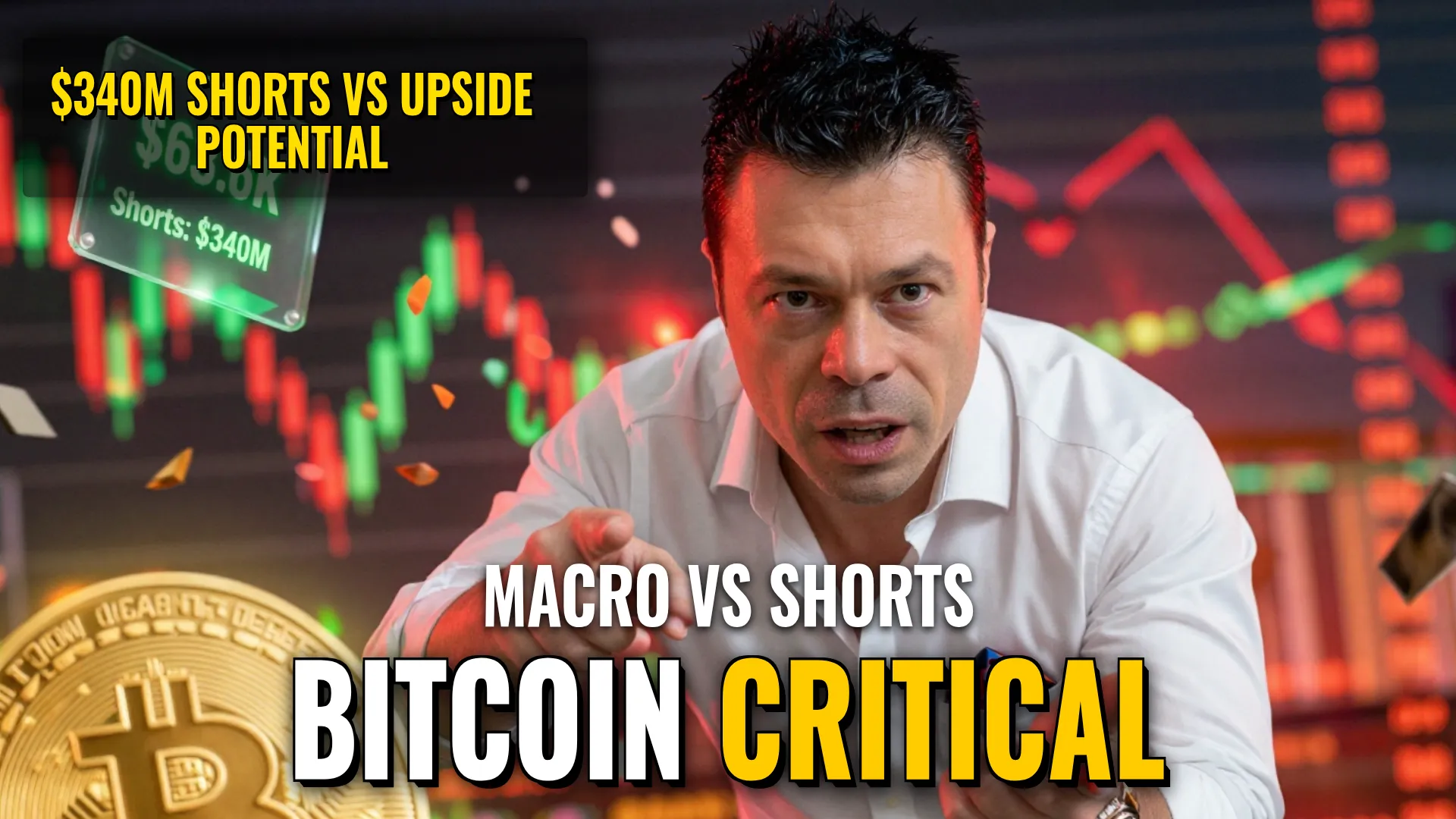 Market Analysis: Bitcoin Divergent Sentiment - Macro Volatility vs Bearish Positioning
