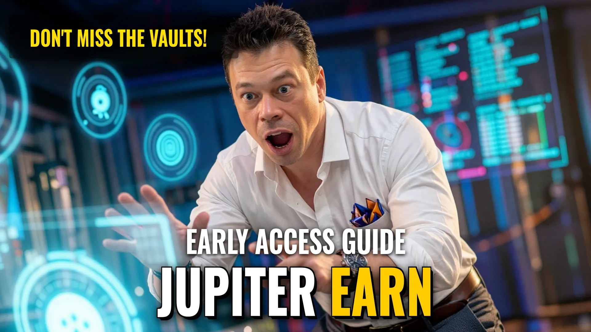 Jupiter — New Earn Vaults Waitlist/Early Access Guide