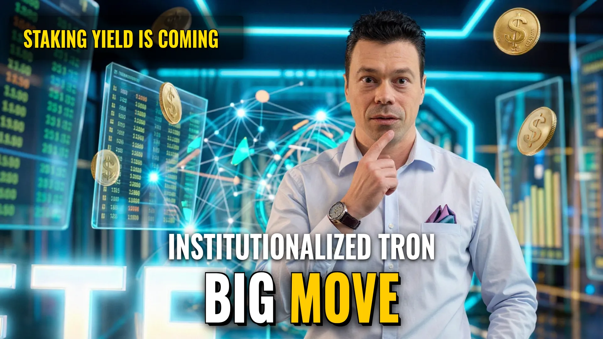 TRON ($TRX) — Institutional Infrastructure and Staked ETF Integration