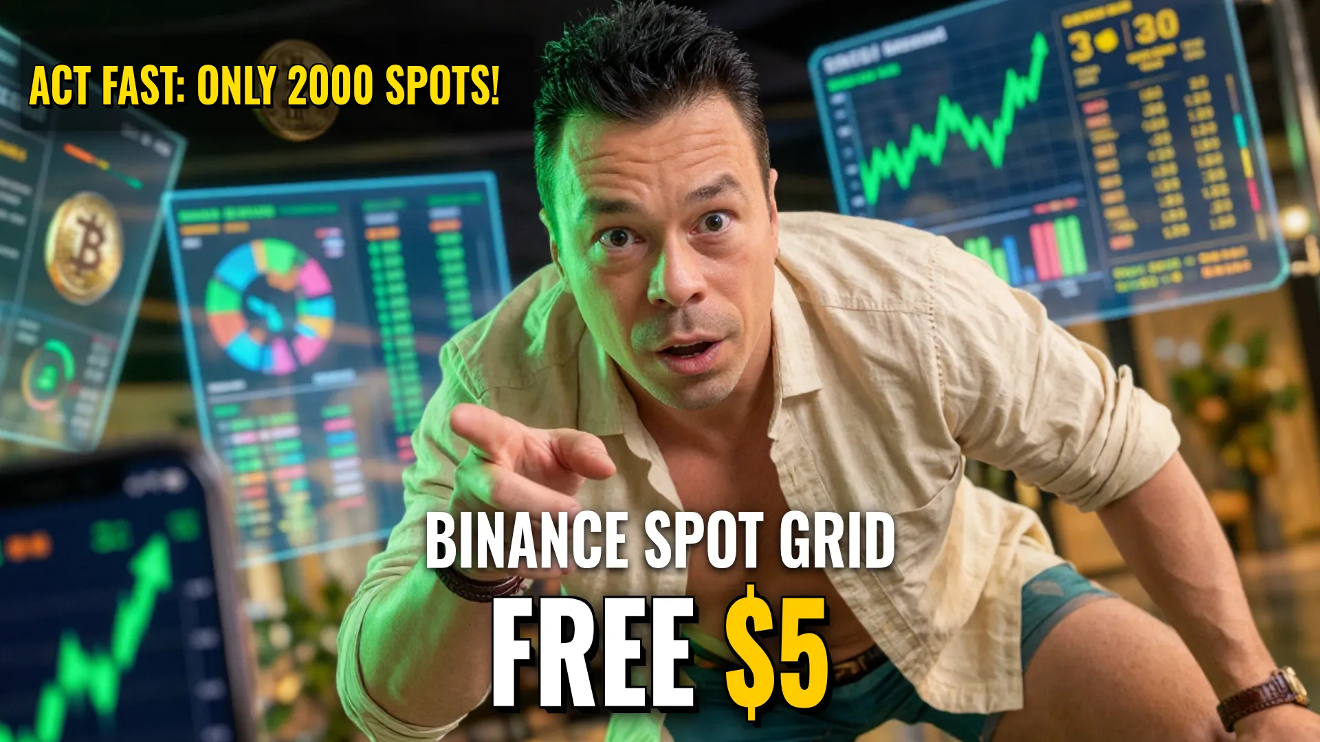 Earning Guide: Binance Trading Bot / Spot Grid