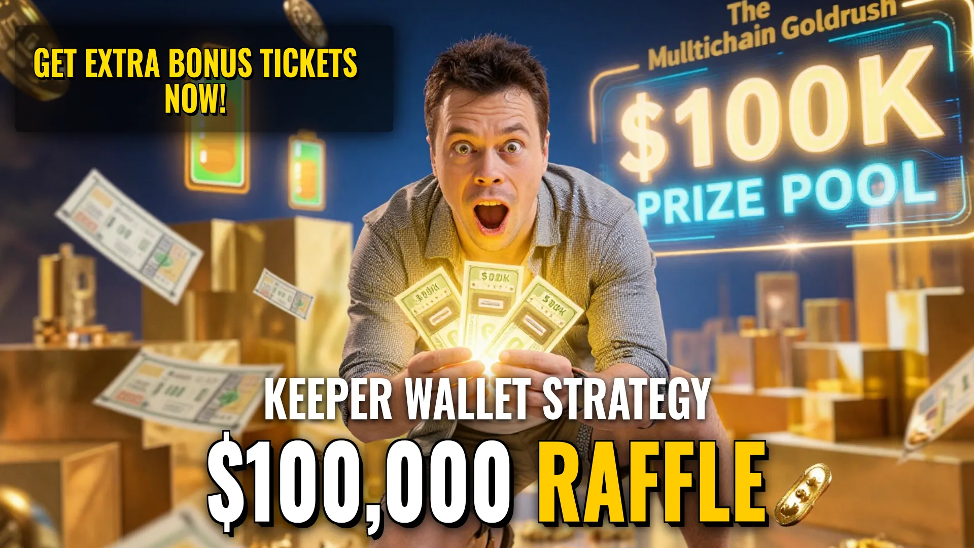 Keeper Wallet — Multichain Raffle ($100K Prize Pool) Strategic Guide