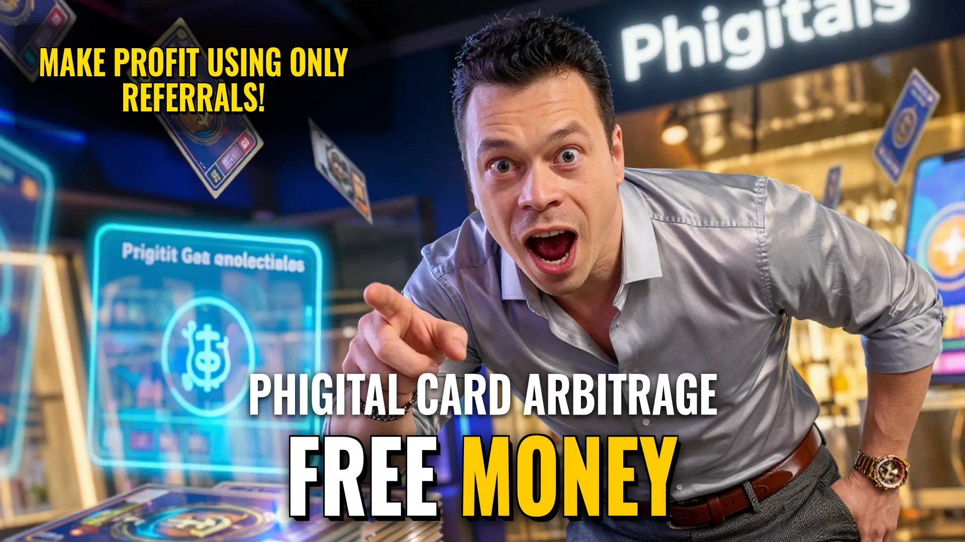 Phigitals — Referral/Card Collection Arbitrage Guide