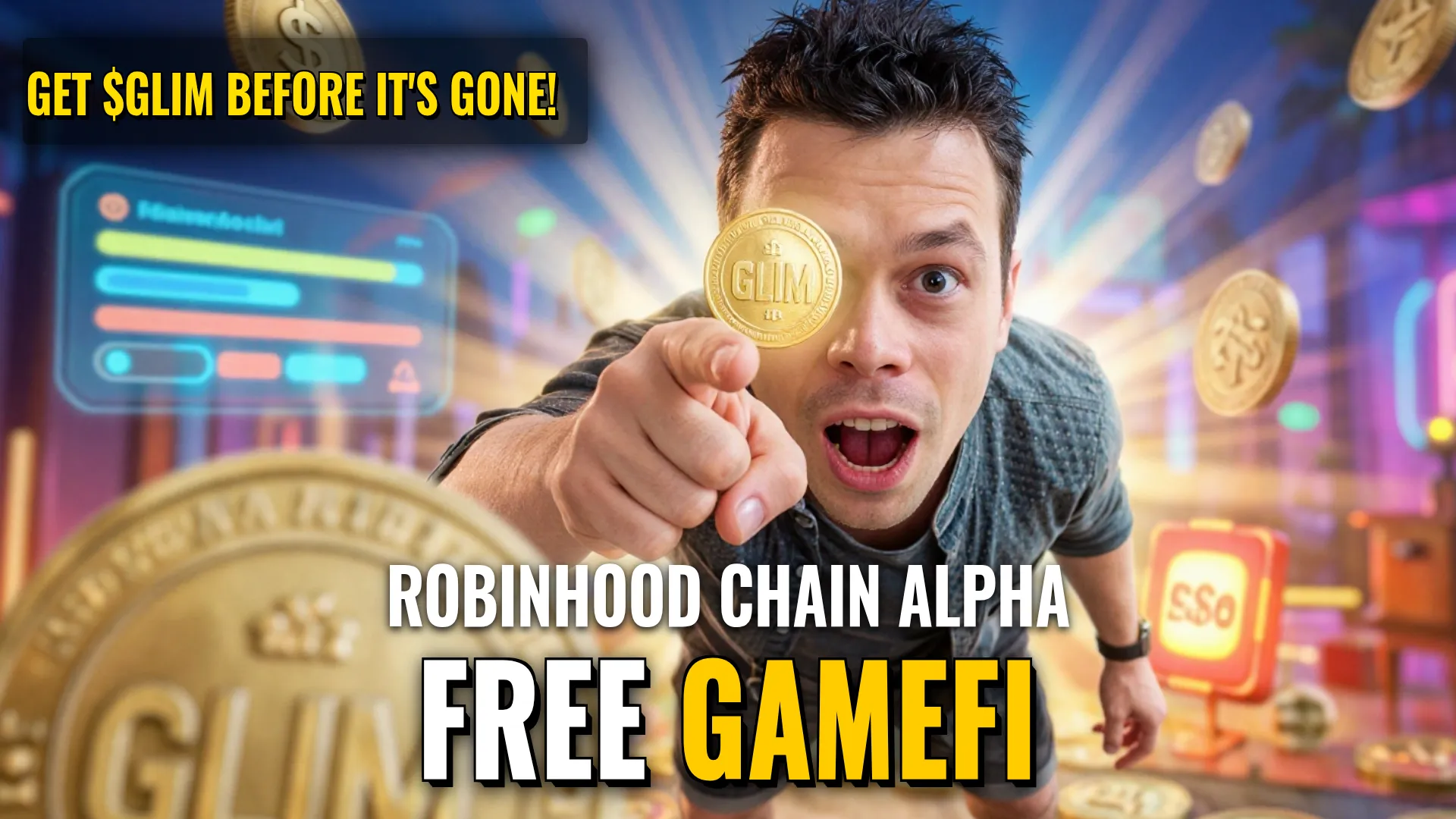 GameFi Ecosystem Alpha — Robinhood Chain RPGs ($GLIM) & Low-Risk Strategies