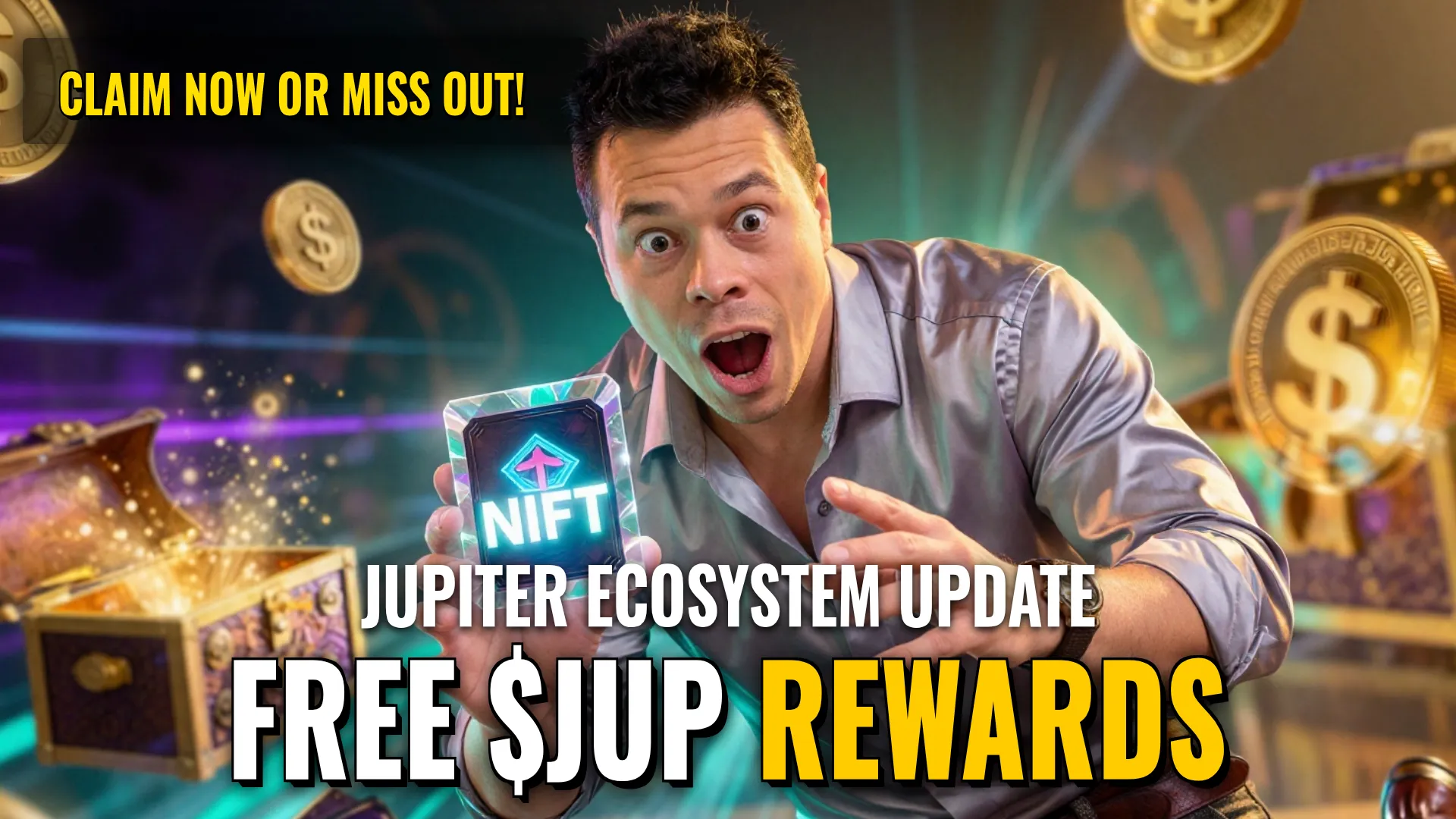 Jupiter — $JUP Staking Rewards & Meteora NFT Pack Mint Guide
