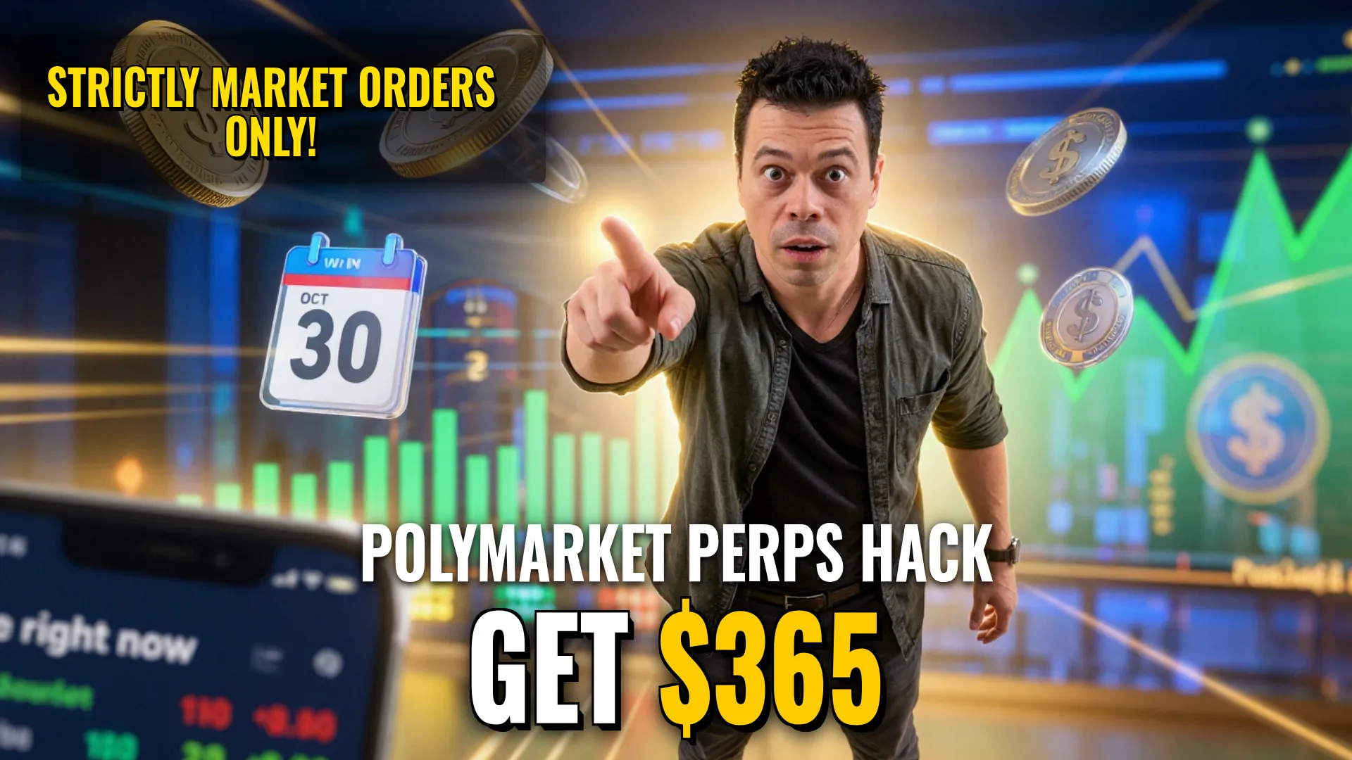 Polymarket — Perps Volume Challenge ($365) & $1WINget Sale Alpha